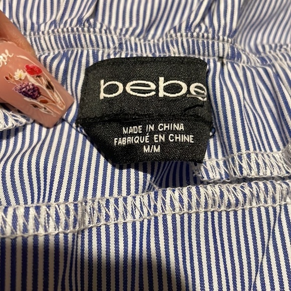 Bebe 3/4 cold shoulder Blouse - Picture 6 of 7